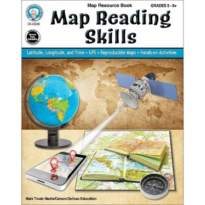 Map Reading Skills Workbook, Grades 5 - 12 - Myrl Shireman - cover