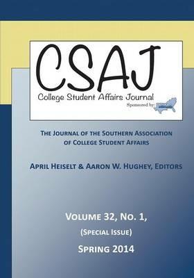 College Student Affairs Journal Vol 32 issue 1 - cover