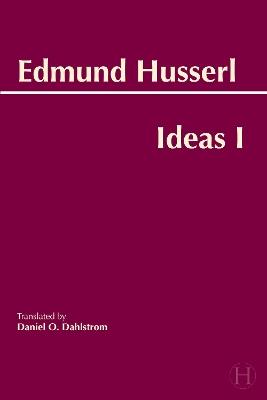 Ideas for a Pure Phenomenology and Phenomenological Philosophy: First Book: General Introduction to Pure Phenomenology - Edmund Husserl - cover