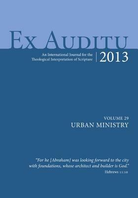 Ex Auditu - Volume 29 - cover