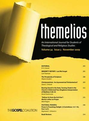 Themelios, Volume 34, Issue 3 - cover