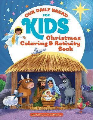 Christmas Coloring and Activity Book - Crystal Bowman,Teri McKinley,Luke Flowers - cover