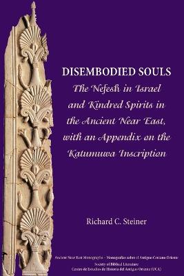 Disembodied Souls: The Nefesh in Israel and Kindred Spirits in the Ancient Near East, with an Appendix on the Katumuwa Inscription - Richard C Steiner - cover