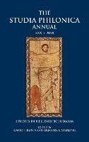 The Studia Philonica Annual XXX, 2018: Studies in Hellenistic Judaism - cover