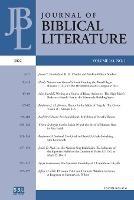 Journal of Biblical Literature 141.1 (2022) - cover