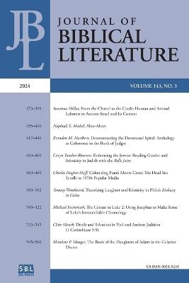 Journal of Biblical Literature 143.3 (2024) - cover