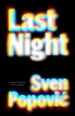 Last Night - Sven Popovi - cover