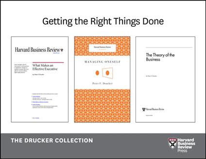 Get the Right Things Done: The Drucker Collection (6 Items)