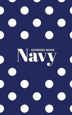 Address Book Navy - Journals R Us - cover