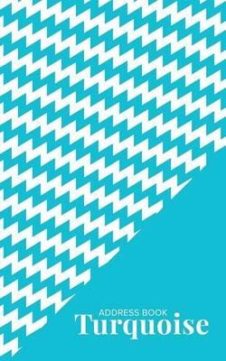 Address Book Turquoise - Journals R Us - cover