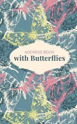 Address Book with Butterflies - Journals R Us - cover