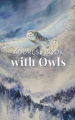 Address Book with Owls - Journals R Us - cover