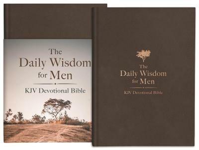 The Daily Wisdom for Men KJV Devotional Bible - Compiled by Barbour Staff - cover