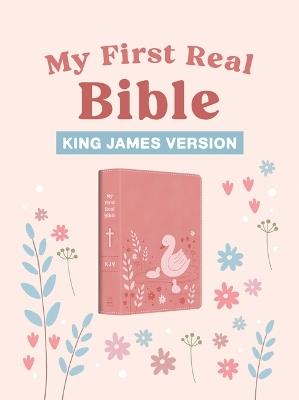 My First Real Bible (Girls' Cover): King James Version - Compiled by Barbour Staff - cover