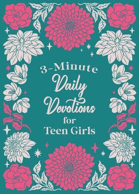 3-Minute Daily Devotions for Teen Girls - Compiled by Barbour Staff - cover