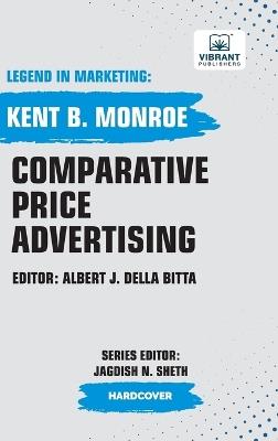 Comparative Price Advertising - Kent B Monroe - cover
