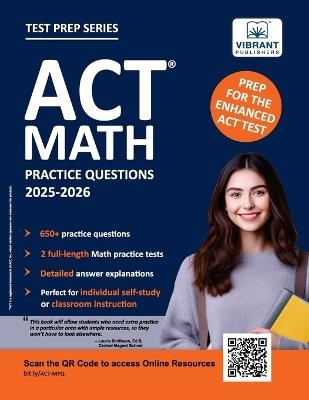 ACT Math Practice Questions - Vibrant Publishers - cover