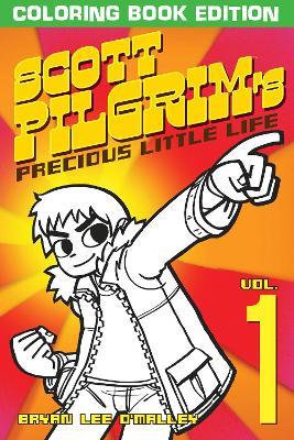Scott Pilgrim's Precious Little Life Coloring Book - Bryan Lee O’Malley - cover