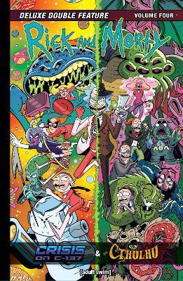 Rick and Morty Deluxe Double Feature Vol. 4 - Stephanie Phillips,Jim Zub - cover