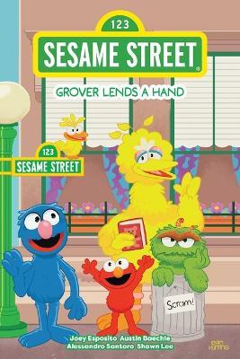 Sesame Street: Grover Lends a Hand - Joey Esposito - cover