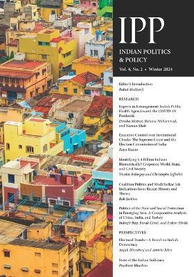 Indian Politics & Policy: Vol. 4, No. 2, Winter 2024 - Seyed Hossein Zarhani,Jai Prasad - cover