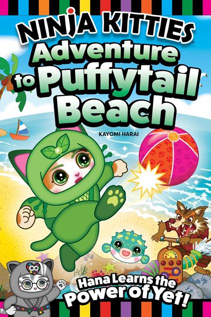 Ninja Kitties Adventure to Puffytail Beach - Elizabeth Martins - ebook