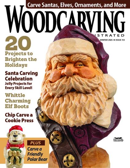 Woodcarving Illustrated Issue 113 Winter 2025