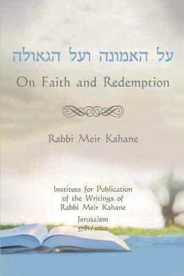 On Faith and Redemption - Meir Kahane - cover