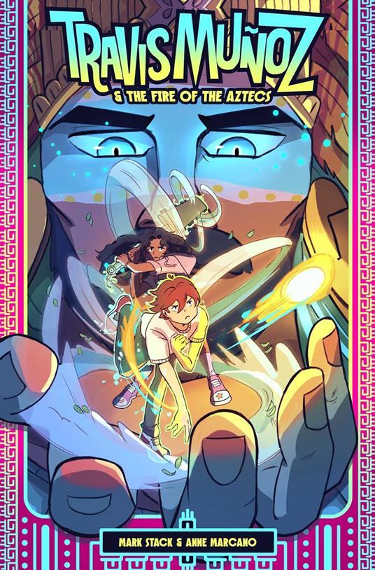 Travis Muñoz and the Fire of the Aztecs (Book 1) - Andworld Design,Anne Marcano,Mark O. Stack,Karla Souza - ebook