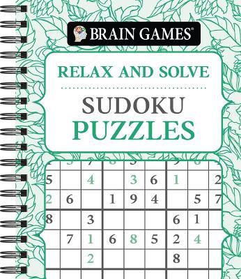 Brain Games - Relax and Solve: Sudoku (Pattern Cover) - Publications International Ltd,Brain Games - cover