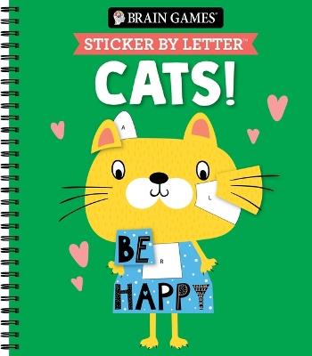 Brain Games - Sticker by Letter: Cats! - Publications International Ltd,New Seasons,Brain Games - cover