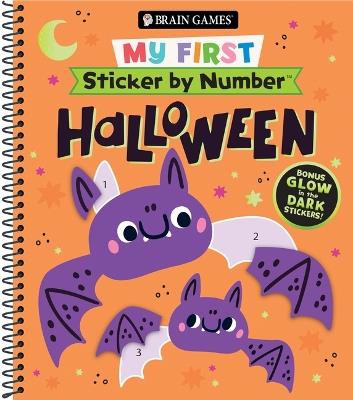 Brain Games - My First Sticker by Number: Halloween - Publications International Ltd,New Seasons,Brain Games - cover