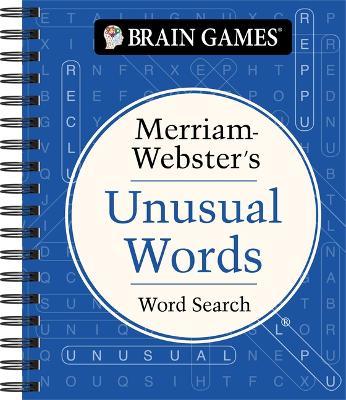 Brain Games - Merriam-Webster's Unusual Words Word Search - Publications International Ltd,Brain Games - cover