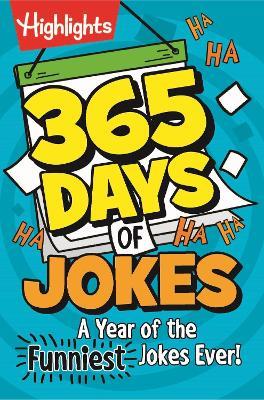 365 Days of Jokes: A Year of the Funniest Jokes Ever!: Joke-A-Day Book Packed with Over 1,000 Clean and Wholesome Jokes for Daily Laughs, Jokes for Kids Ages 6 and Up - cover