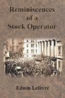 Reminiscences of a Stock Operator - Edwin Lefevre - cover