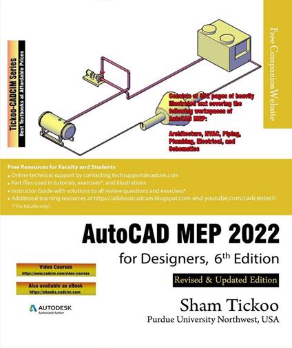 AutoCAD MEP 2022 for Designers, 6th Edition