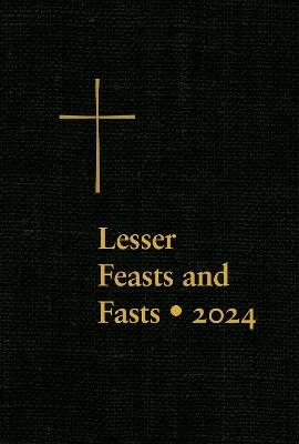 Lesser Feasts and Fasts 2024 - cover