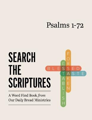 Psalms 1-72: A Word Find Book from Our Daily Bread Ministries - cover