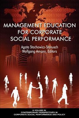 Management Education for Corporate Social Performance - cover