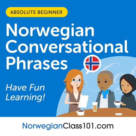 Conversational Phrases Norwegian Audiobook