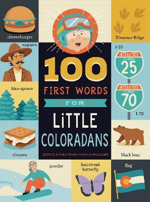 100 First Words for Little Coloradans - Jessica Speer - cover