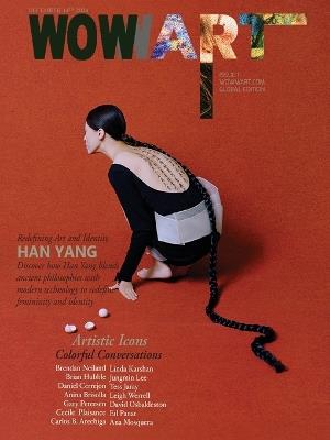 WowwArt - Han Yang: Colorful Conversations with Brendan Neiland, Brian Hubble, Daniel Cerrejon, Anina Brisolla, Gary Petersen, Cecile Plaisance, Carlos Beltran Arechiga, Linda Karshan, Jungmin Lee, Tess Jaray, Leigh Werrell, David Osbaldeston, Ed Panar, Ana Mosquera - cover