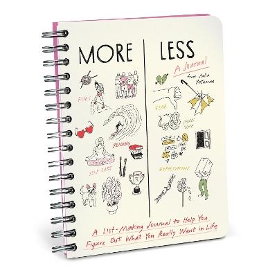 Em & Friends Julia Rothman More / Less Journal Guided Journal - Julia Rothman,Em & Friends - cover