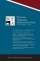 Libro in inglese Wpa: Writing Program Administration 45.1 (Fall 2021) 