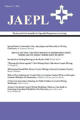 Jaepl 27 (2022): The Journal of the Assembly for Expanded Perspectives on Learning - cover