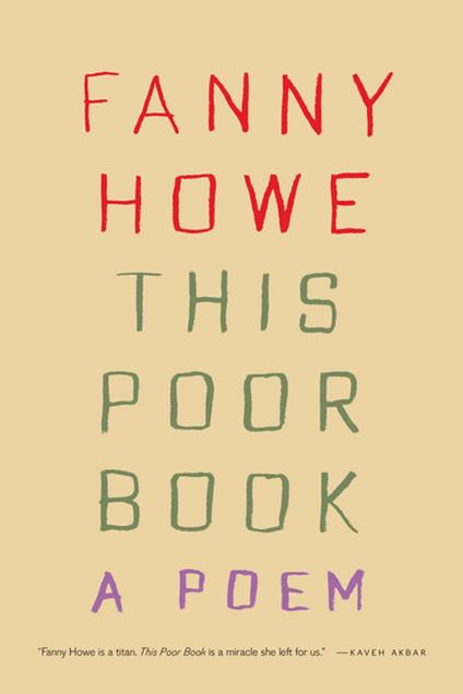 This Poor Book