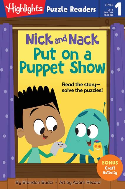 Nick and Nack Put on a Puppet Show - Brandon Budzi,Adam Record - ebook