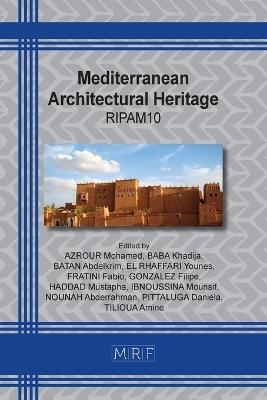Mediterranean Architectural Heritage: Ripam10 - cover