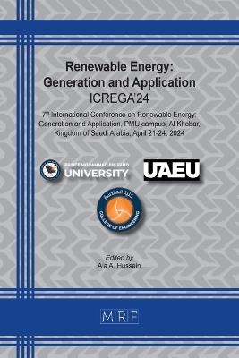 Renewable Energy: Icrega'24 - cover