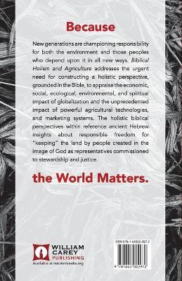 Biblical Holism and Agriculture (Revised Edition): Cultivating Our Roots - David J Evans,Ronald J Vos,Keith P Wright - cover